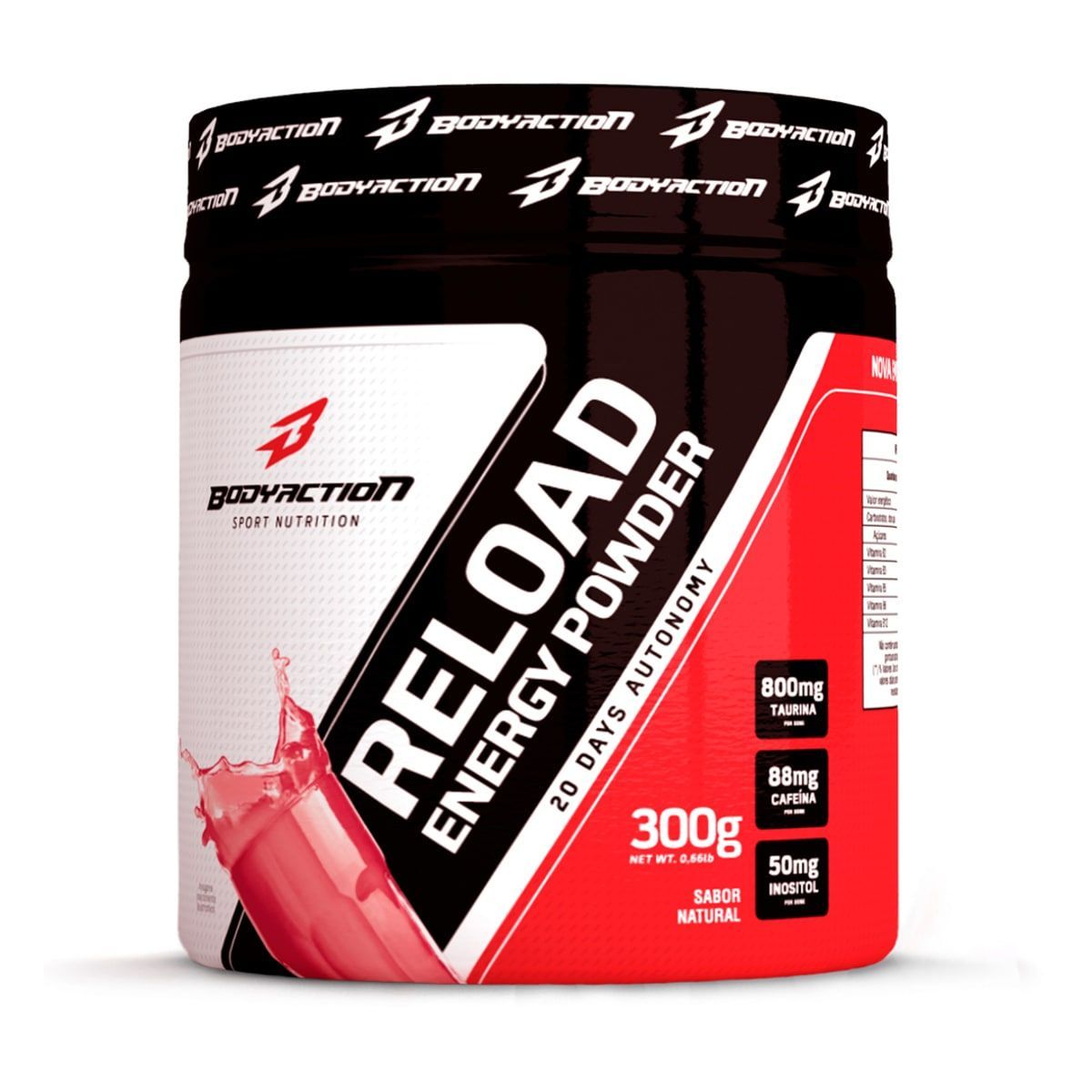 Reload Energy Powder - 300g - BodyAction