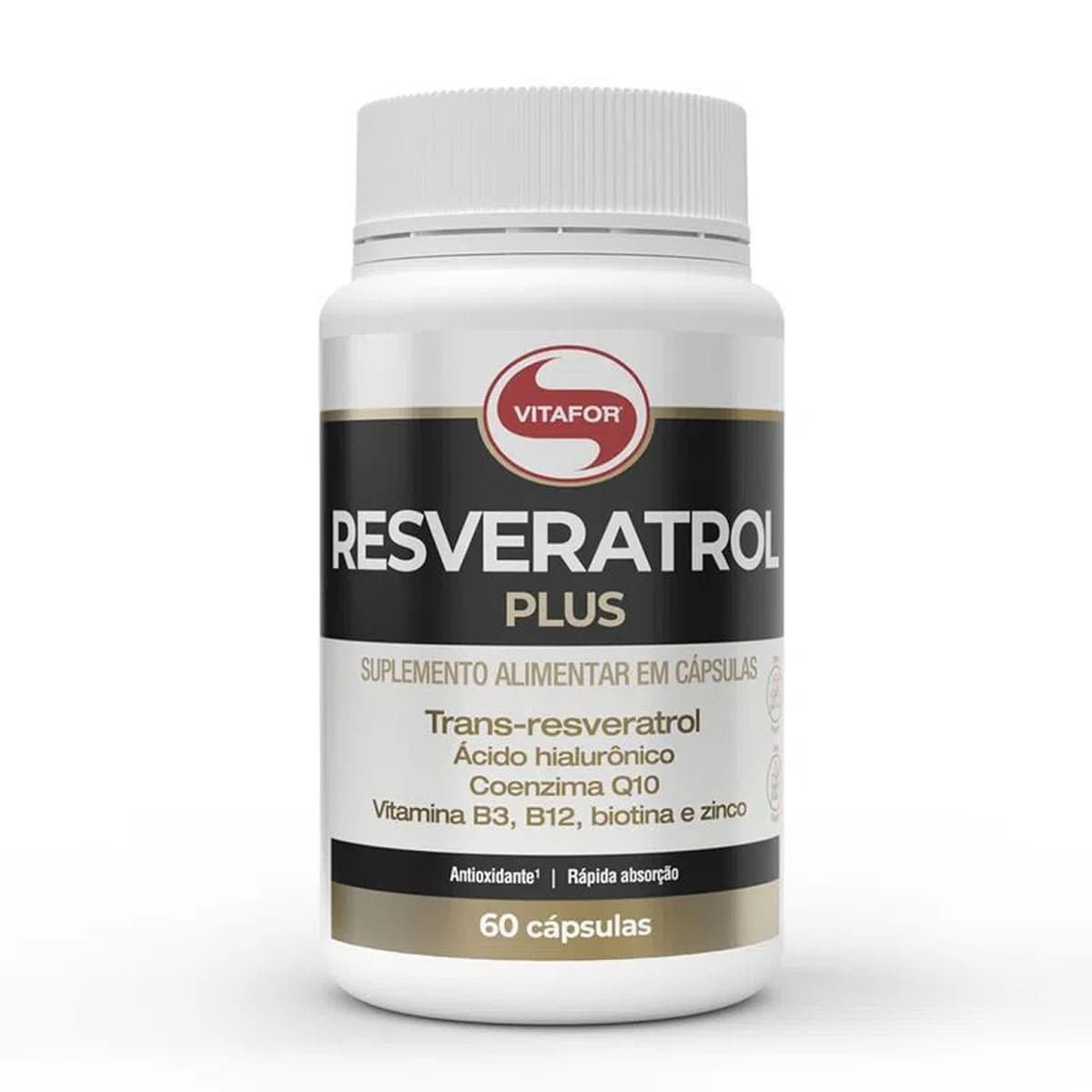 Resveratrol Plus - 60 C�psulas - Vitafor
