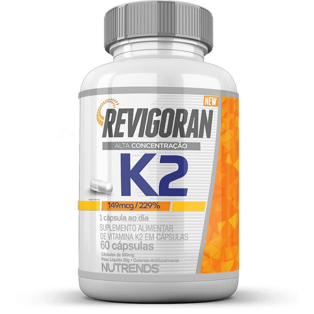 Revigoran K2 Ultra - 60 C�psulas - Nutrends*** Data Venc. 28/02/2023