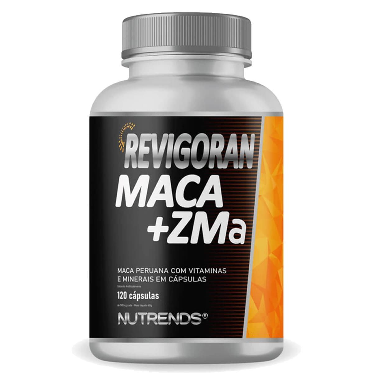 Revigoran Maca + ZMA 500mg - 120 C�psulas - Nutrends