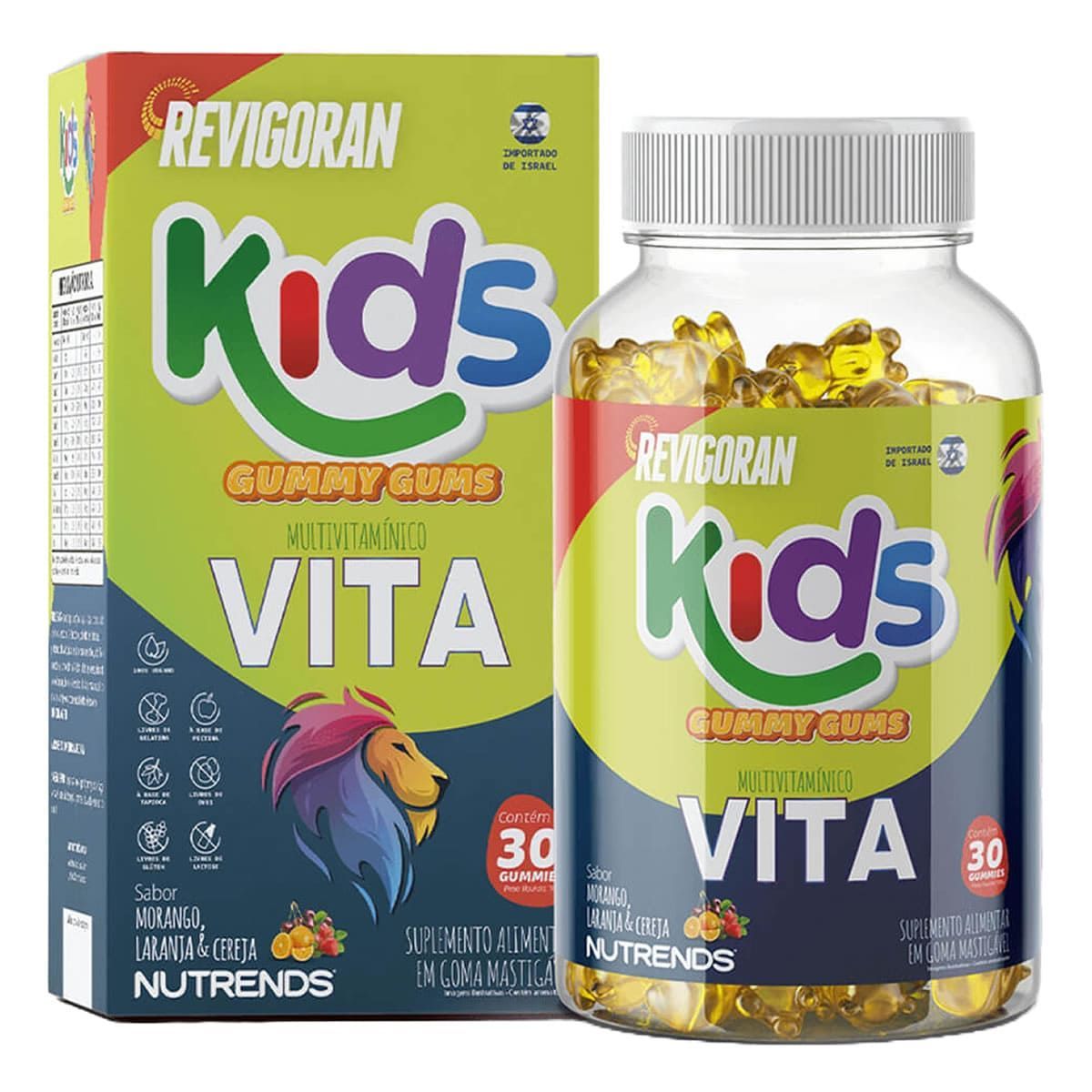Revigoran Multivitam�nico Kids Gummy - 30 Gomas - Nutrends
