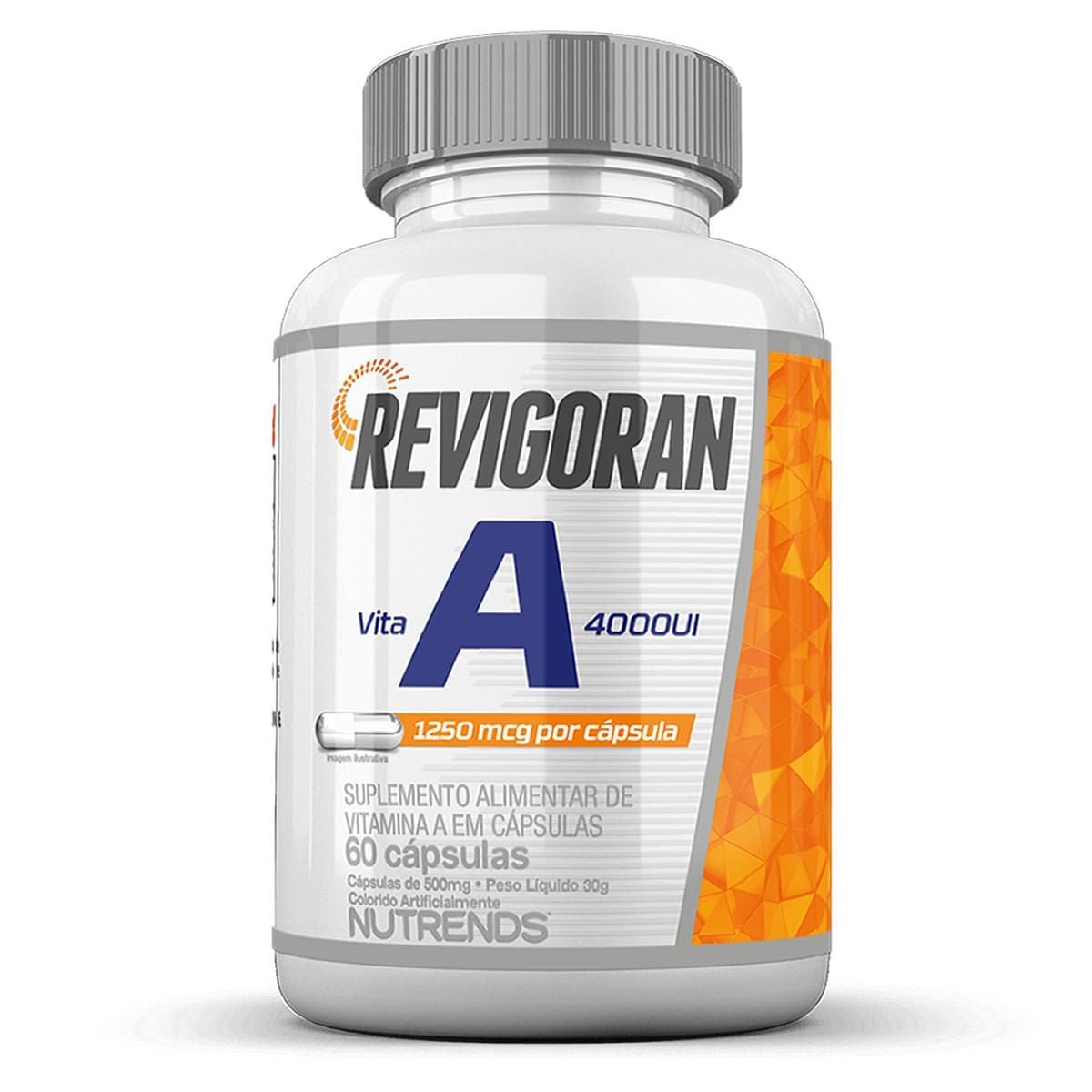 Revigoran Vitamina A 4000UI - 60 C�psulas - Nutrends