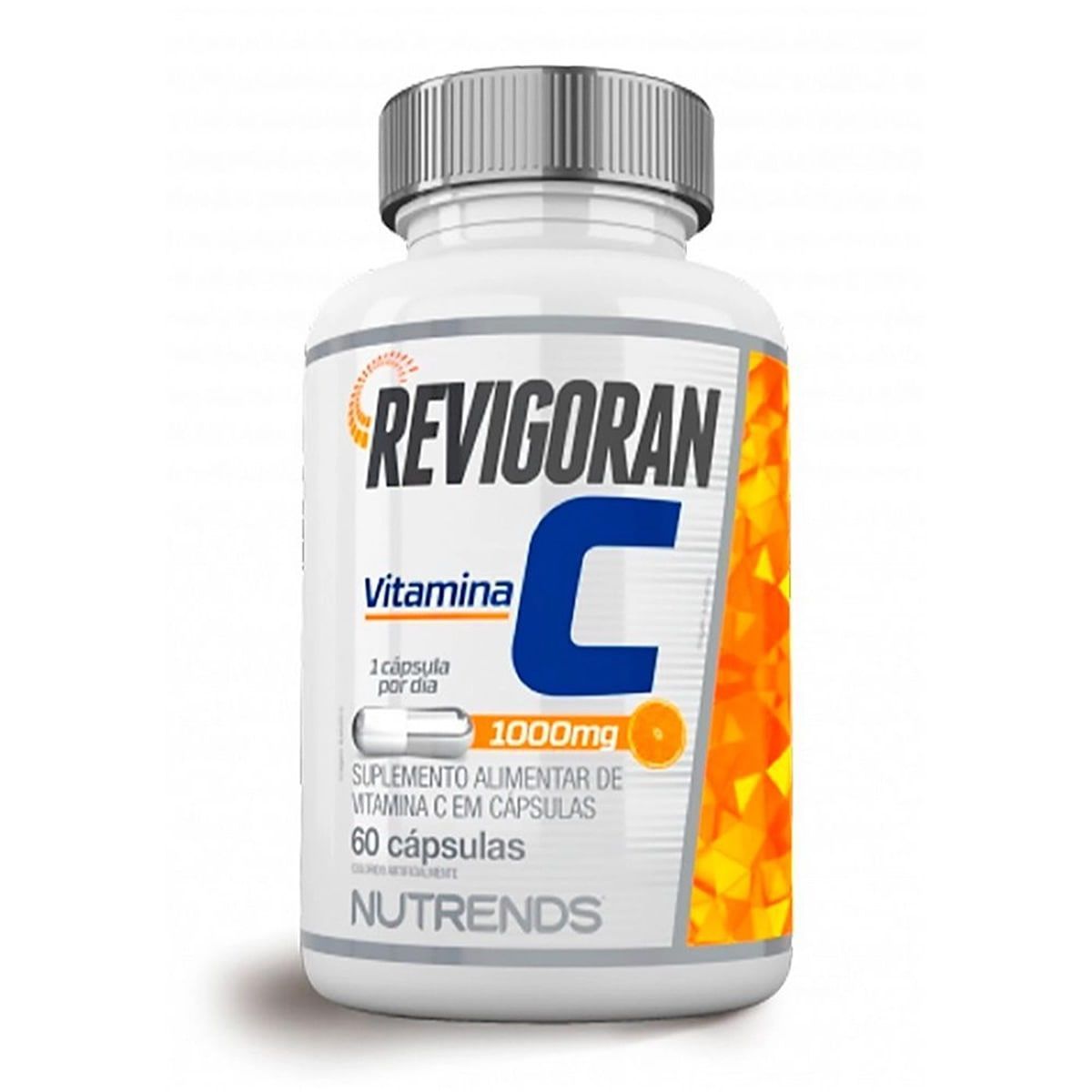 Revigoran Vitamina C 1000mg Vegan -  60 C�psulas - Nutrends