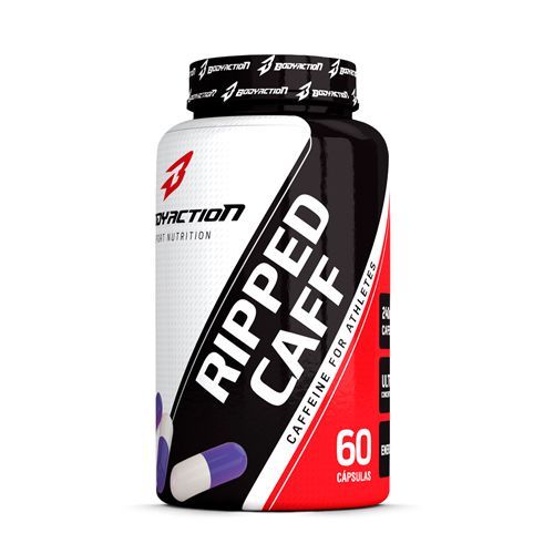 Ripped Caff 240mg - 60 C�psulas - BodyAction