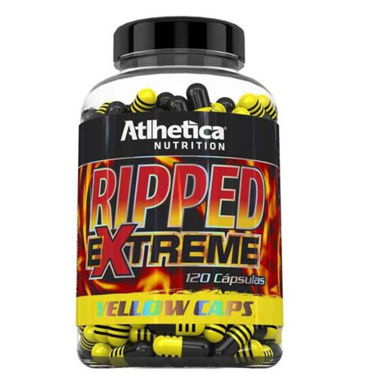 Ripped Extreme - 120 C�psulas Yellow Caps - Atlhetica Nutrition