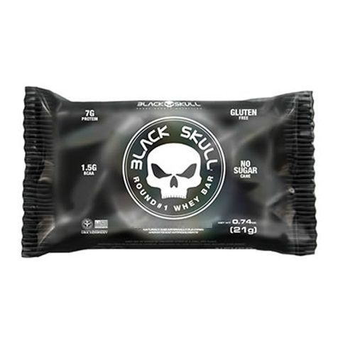 Round #1 Whey Bar - 1 Unidade 21g Chocolate - Black Skull