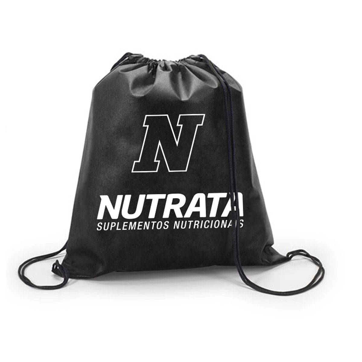 Sacola em Microfibra Preta - Nutrata