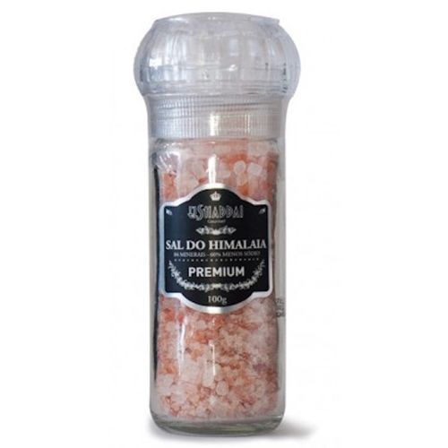 Sal Rosa do Himalaia Grosso Pote 100g - El Shaddai Gourmet