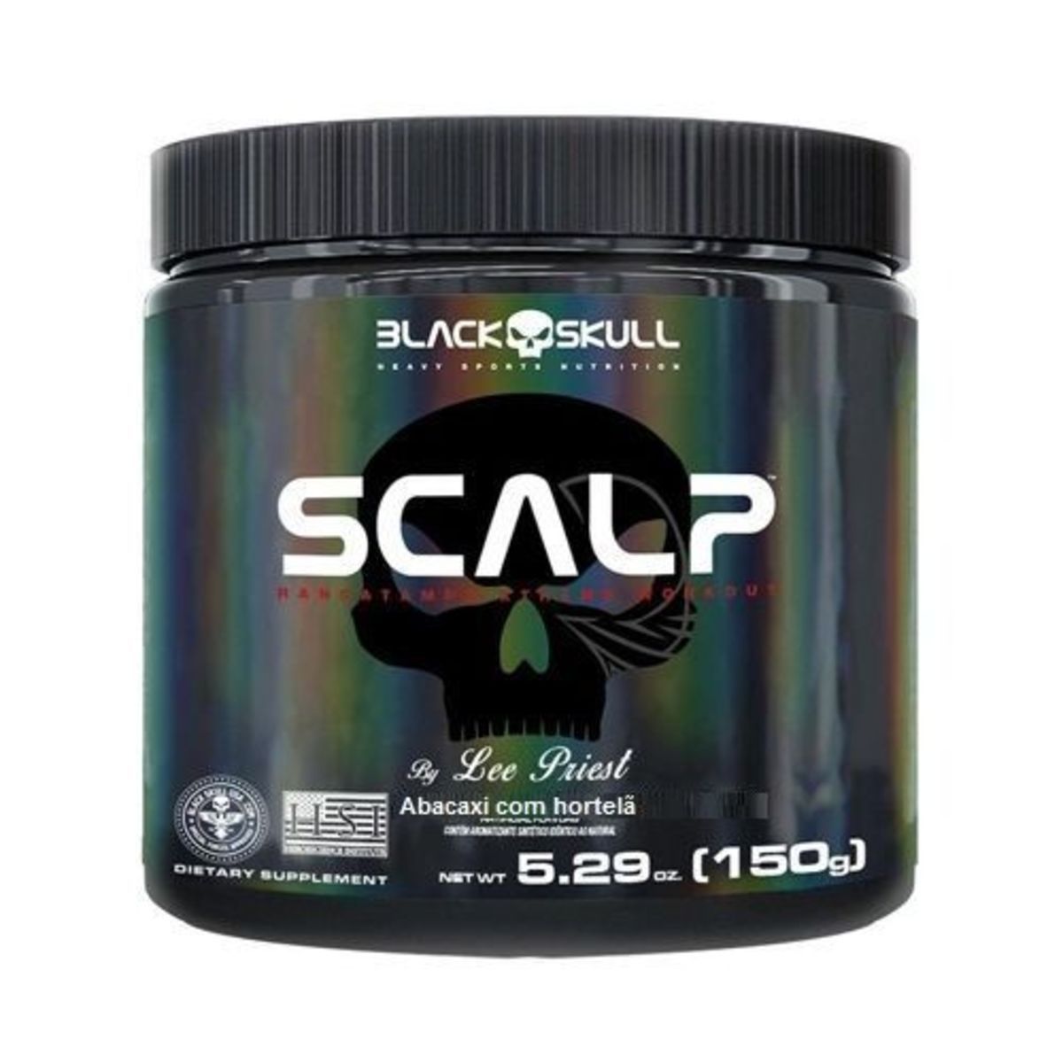Scalp - 150g Abacaxi com Hortel� - Black Skull