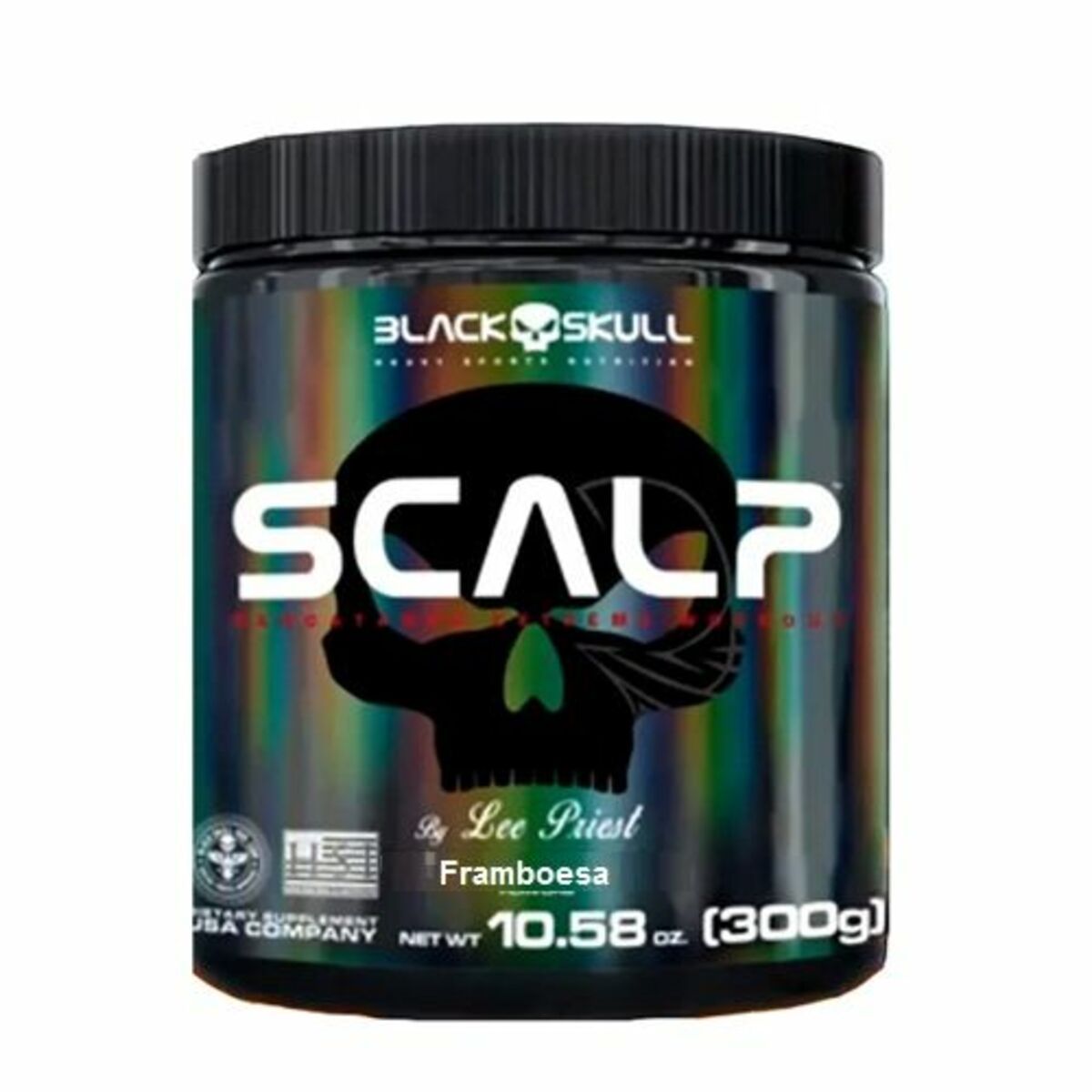 Scalp - 300g Framboesa - Black Skull