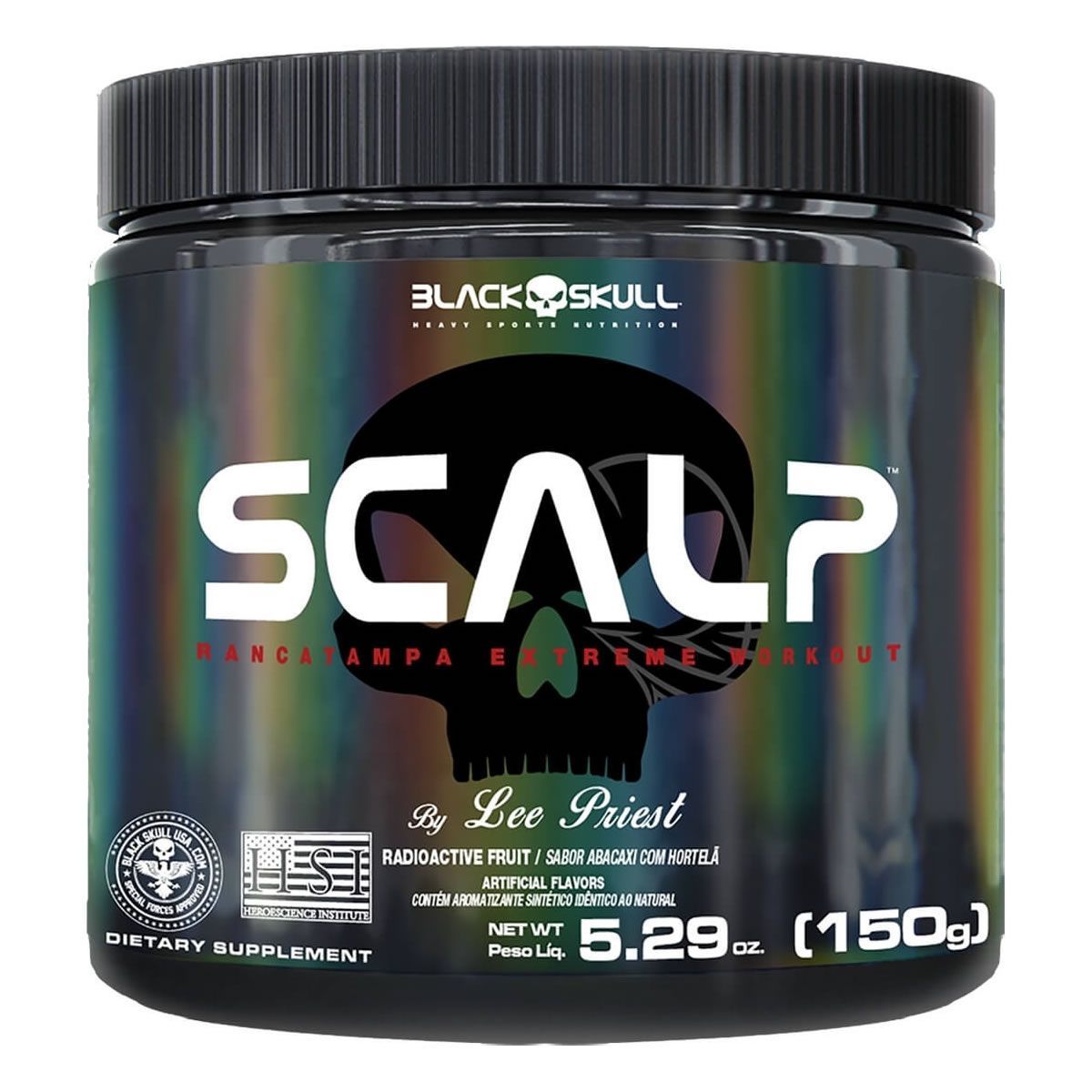 Scalp Beta Pure - 150g Abacaxi com Hortel� - Black Skull