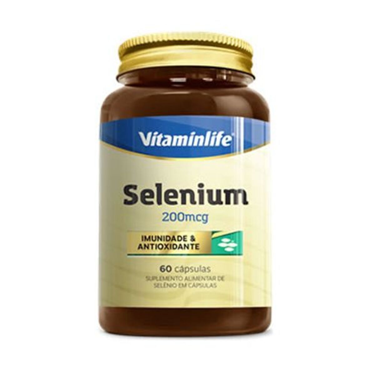 Selenium - 60 C�psulas - Vitaminlife*** Data Venc. 23/6/23