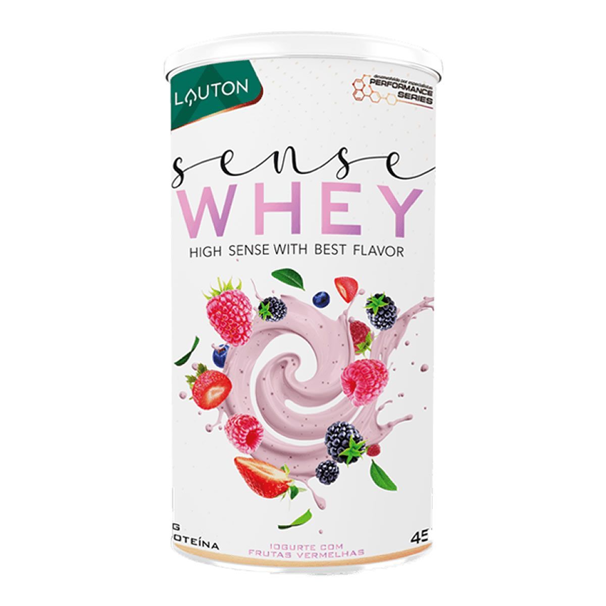 Sense Whey - 450g Frutas Vermelhas - Lauton