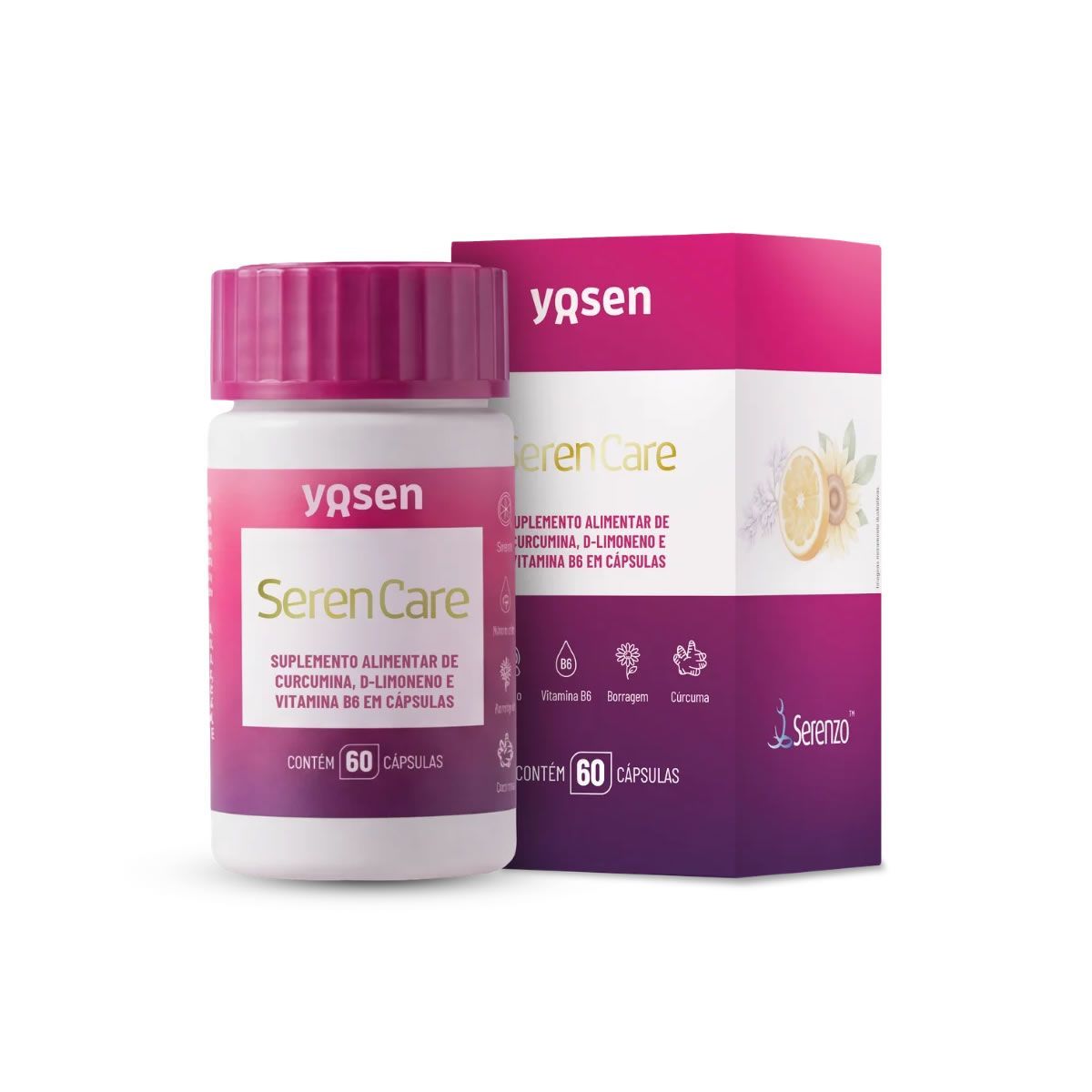 SerenCare - 60 C�psulas - Yosen