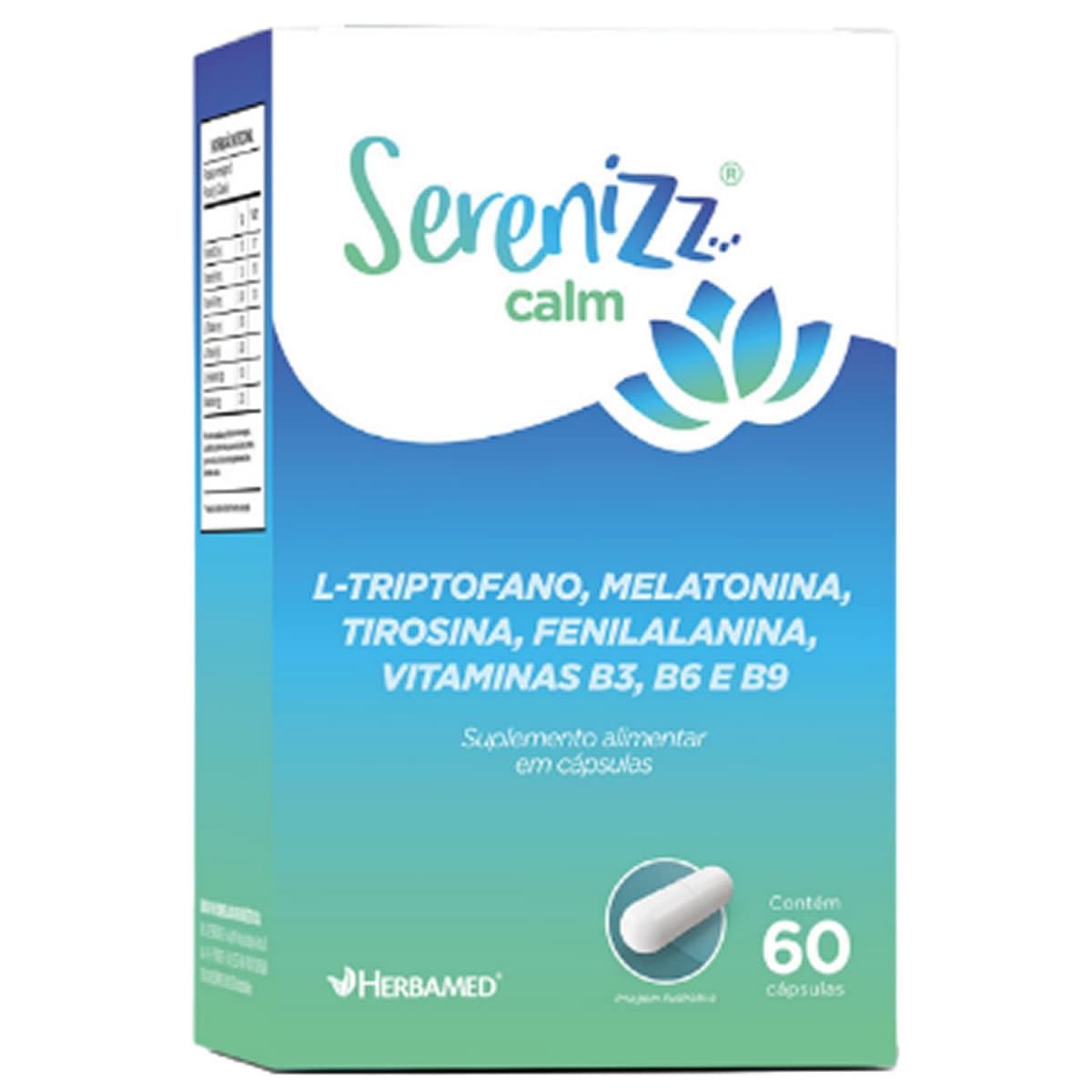 Serenizz Calm - 60 C�psulas - Herbamed