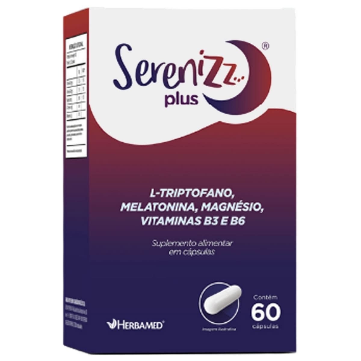 Serenizz Plus - 60 C�psulas - Herbamed