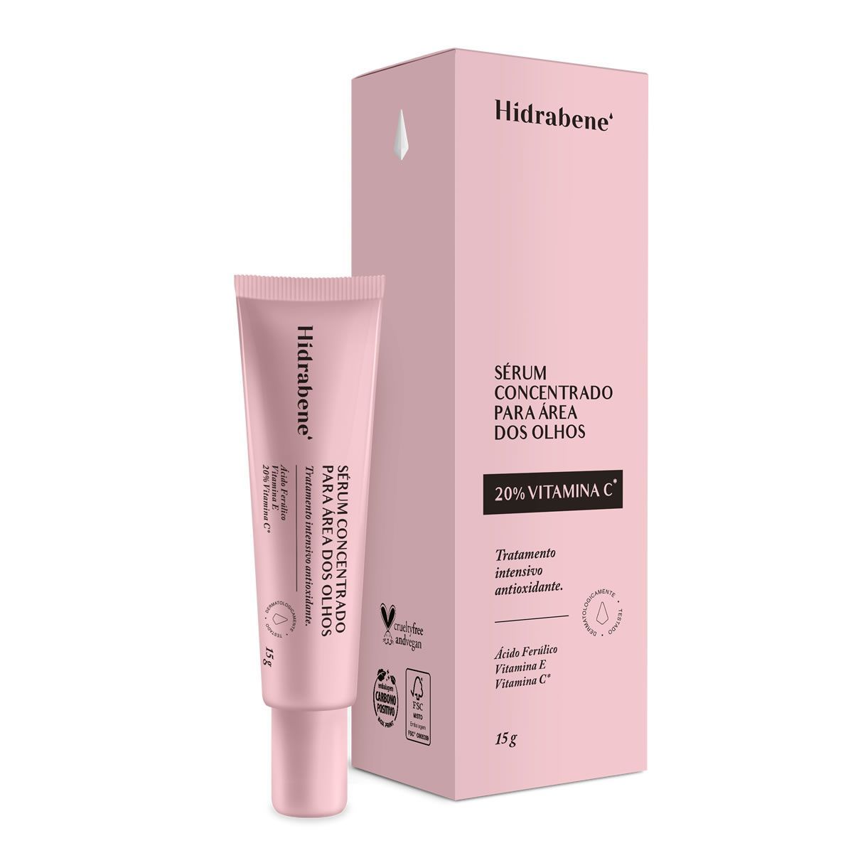 S�rum Concentrado Para �rea Dos Olhos - 15g - Hidrabene*** Data Venc. 31/01/2024