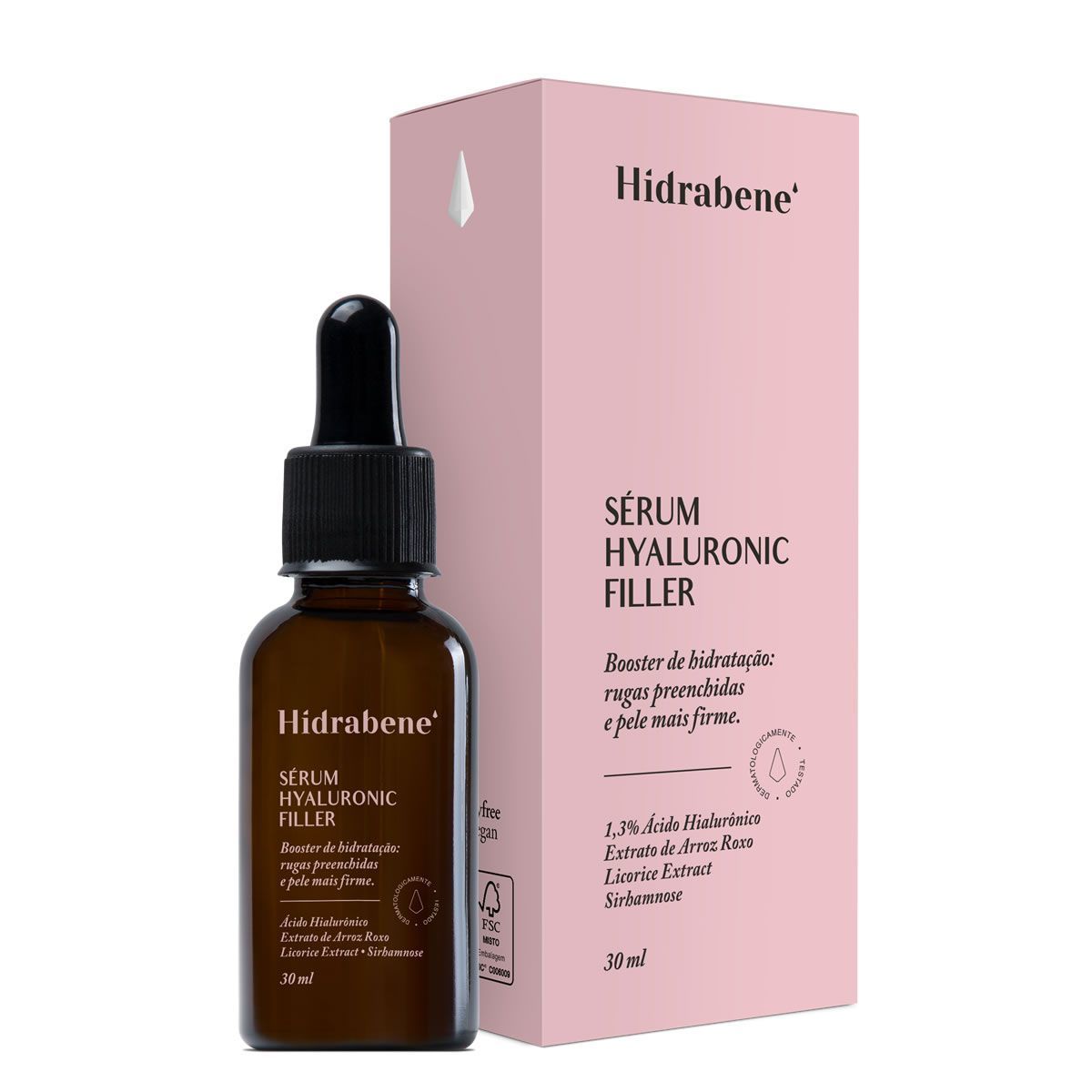 S�rum Facial Hyaluronic Filler - 30 ml - Hidrabene