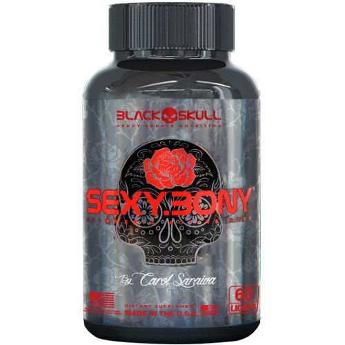 Sexy Bony - 60 licaps - Black Skull