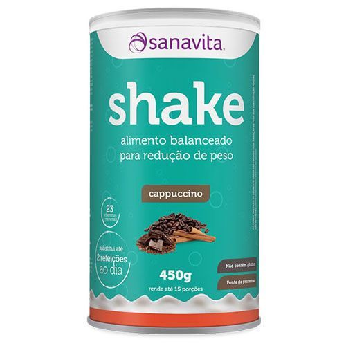 Shake - 450g Cappuccino - Sanavita*** Data Venc. 05/12/2019