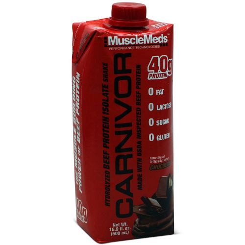Shake Proteico Carnivor - 500ml Sabor Chocolate - MuscleMeds