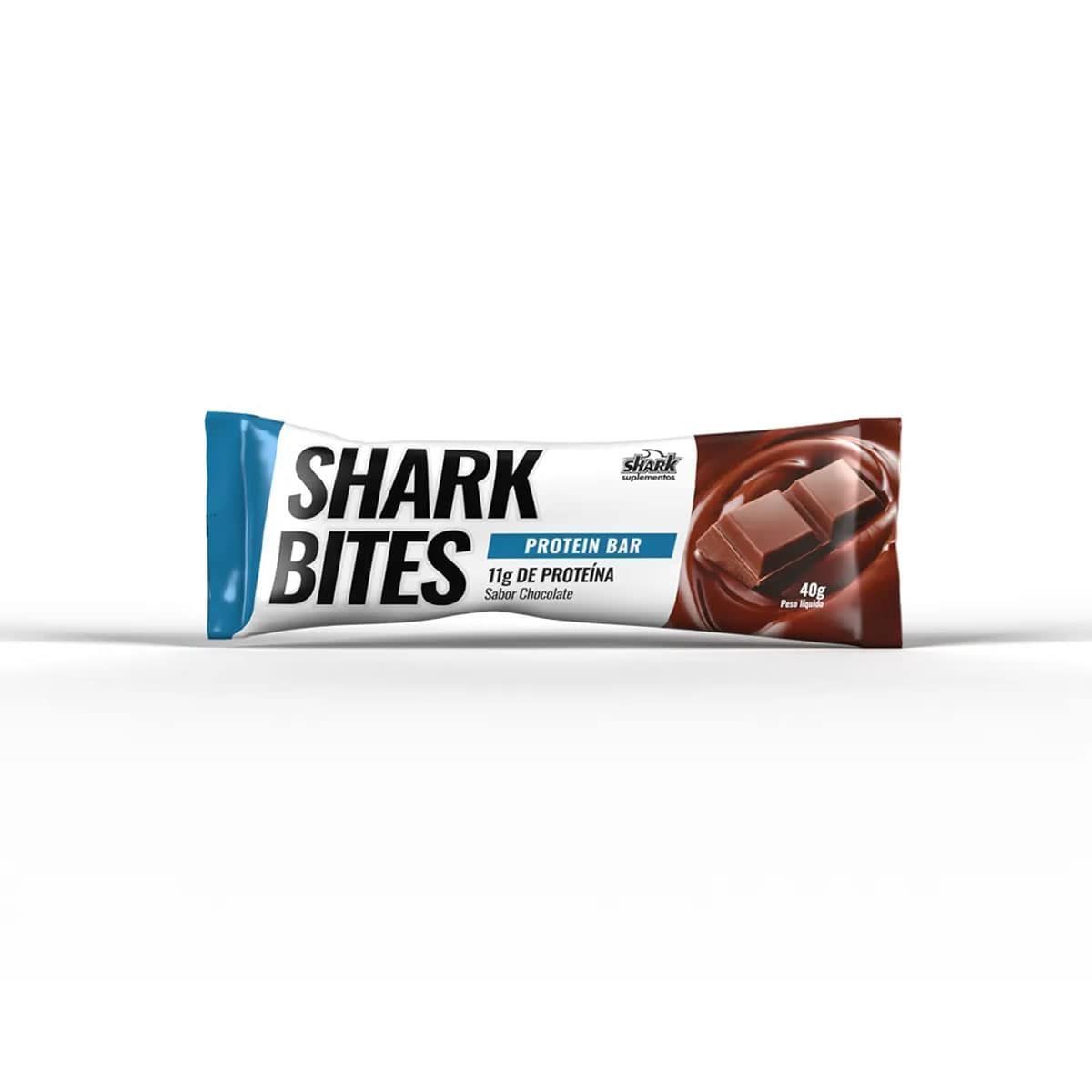 Shark Bites - 1 Unidade 40g Chocolate - Shark Pro*** Data Venc. 24/05/2024