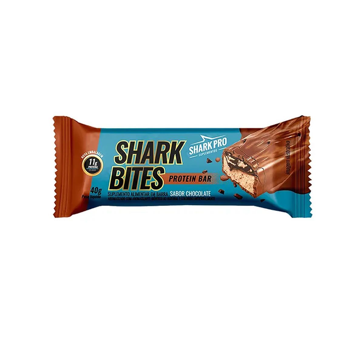 Shark Bites - 1 Unidade 40g Doce de Leite - Shark Pro