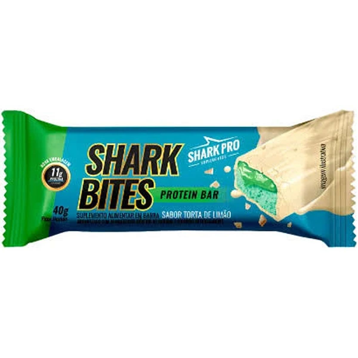 Shark Bites - 1 Unidade 40g Torta de Lim�o - Shark Pro