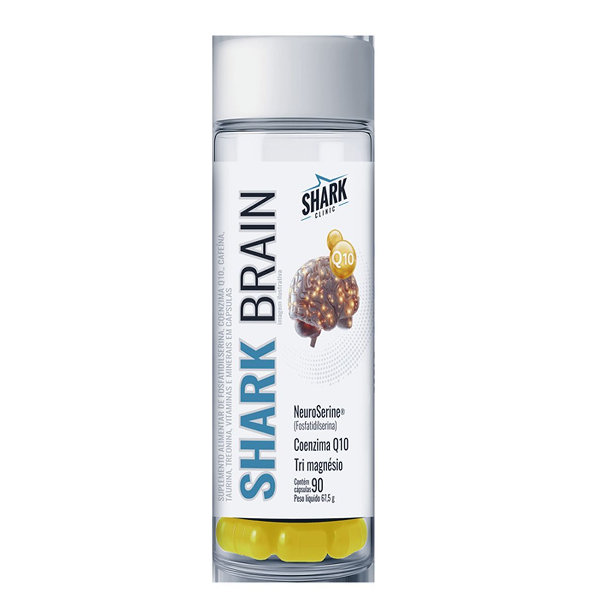 Shark Brain - 90 C�psulas - Shark Pro