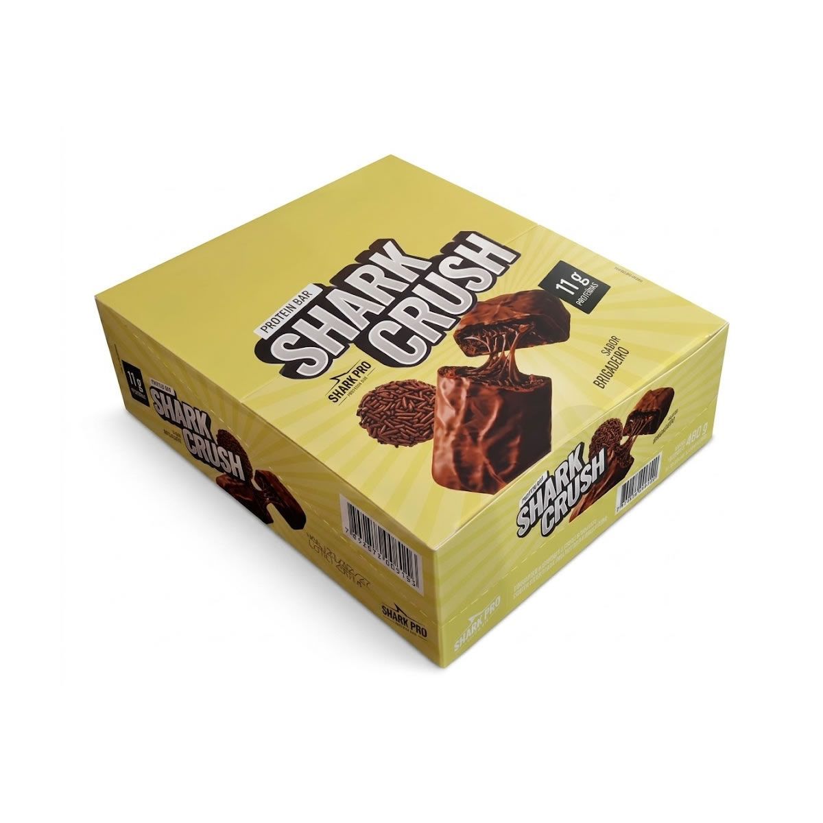 Shark Crush - 12 Unidades 40g Brigadeiro - Shark Pro