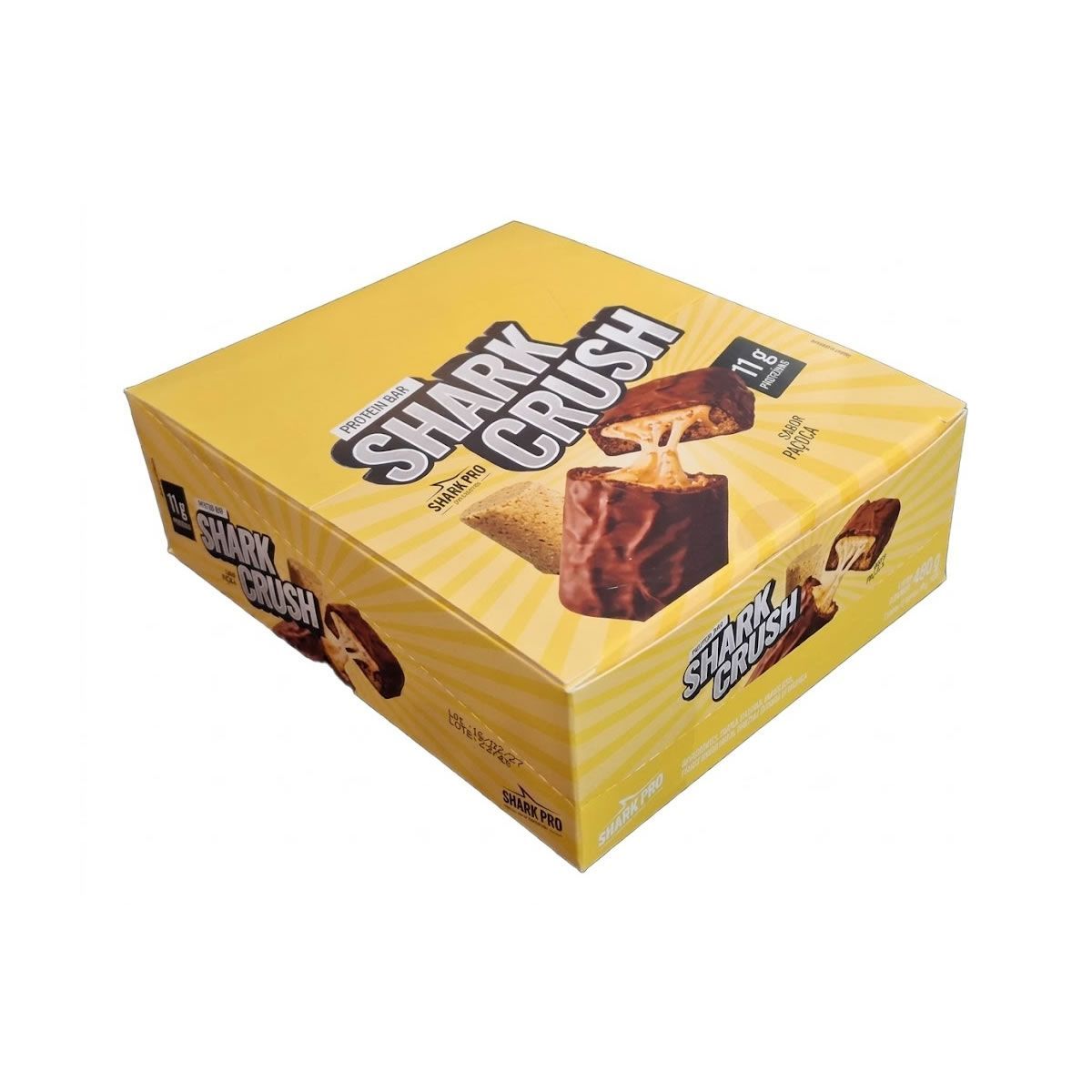 Shark Crush - 12 Unidades 40g Pa�oca - Shark Pro