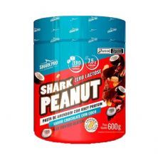 Shark Peanut Zero Lactose - 600g Chocolate com Coco - Shark Pro