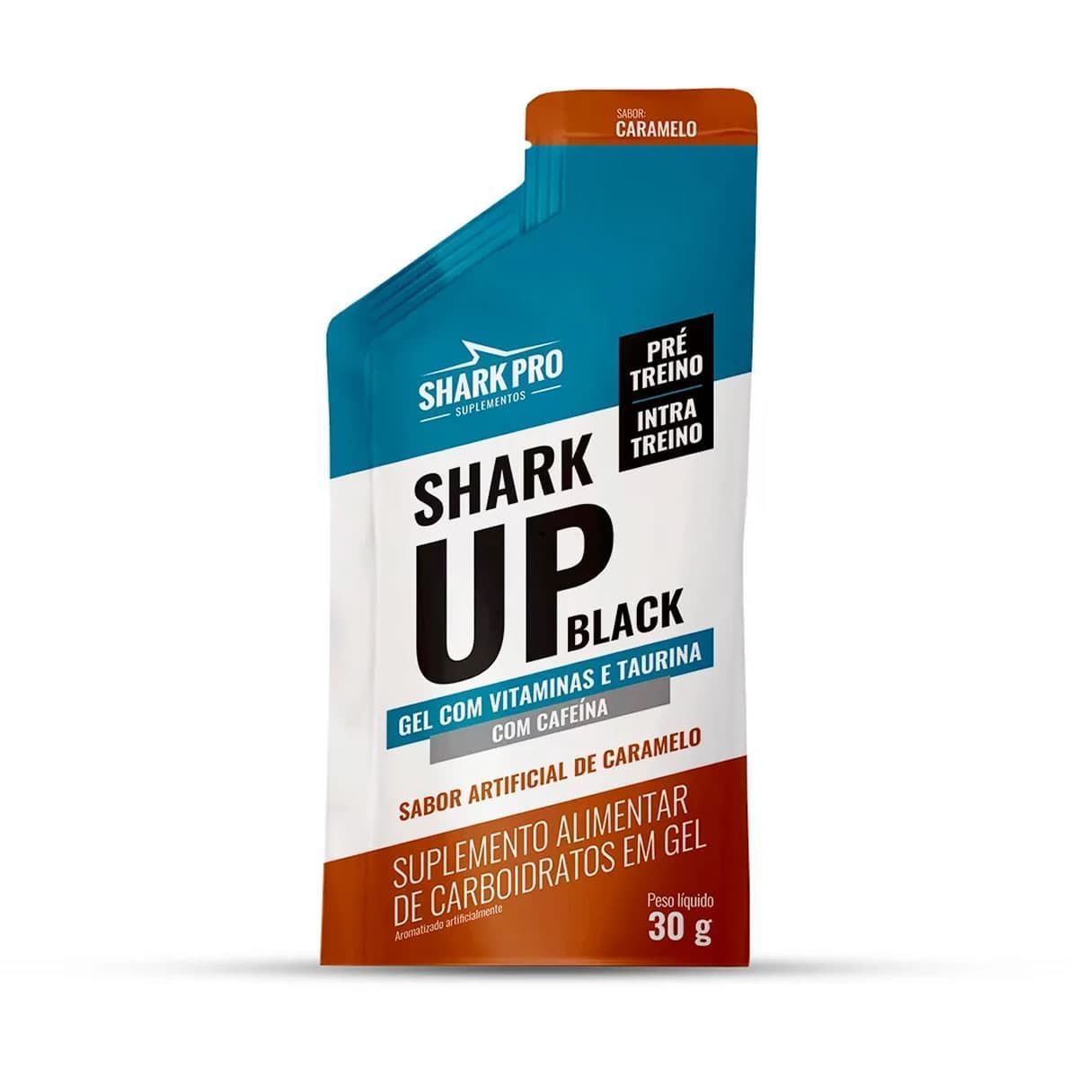 Shark Up Black Gel - 1 Sach� 30g Caramelo - Shark Pro