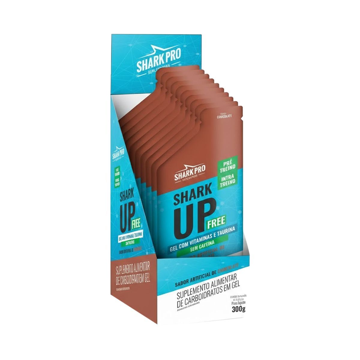 Shark-up Free - 10 Sach�s 30g Chocolate - Shark Pro