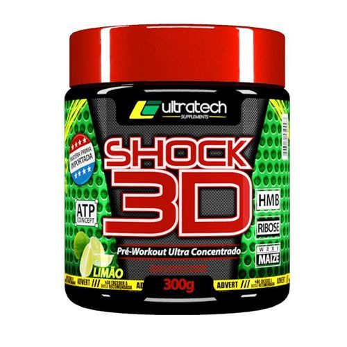 Shock 3D - 300g Lim�o - Ultratech