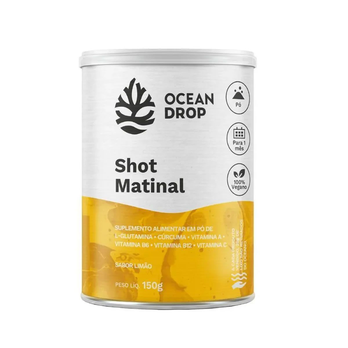 Shot Matinal - 150g Lim�o - Ocean Drop