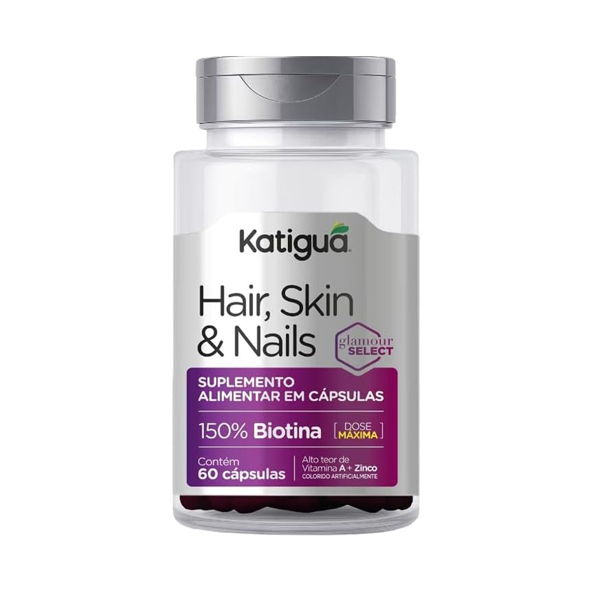 Skin Hair & Nails - 60 C�psulas - Katigu�