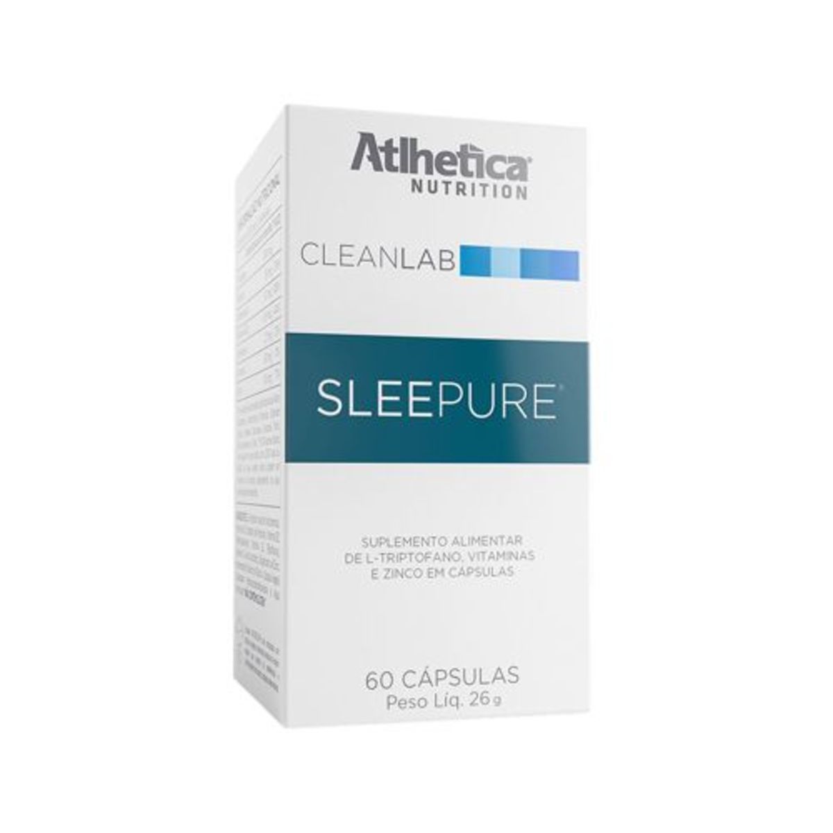 Sleepure - 60 C�psulas - Atlhetica nutrition