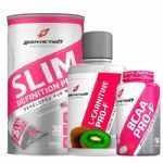 Slim Definition Pro-F - 30 Sach�s + BCAA - 90 C�psulas + L-Carnitine 480ml Kiwi - BodyAction