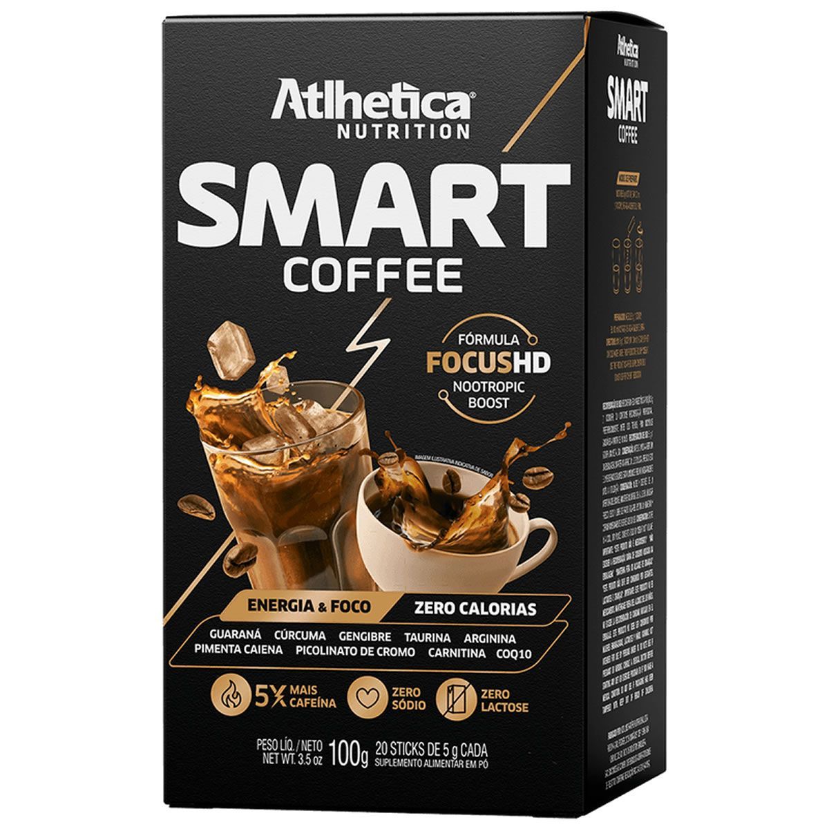 Smart Coffee - 20 Sticks de 5g - Atlhetica Nutrition