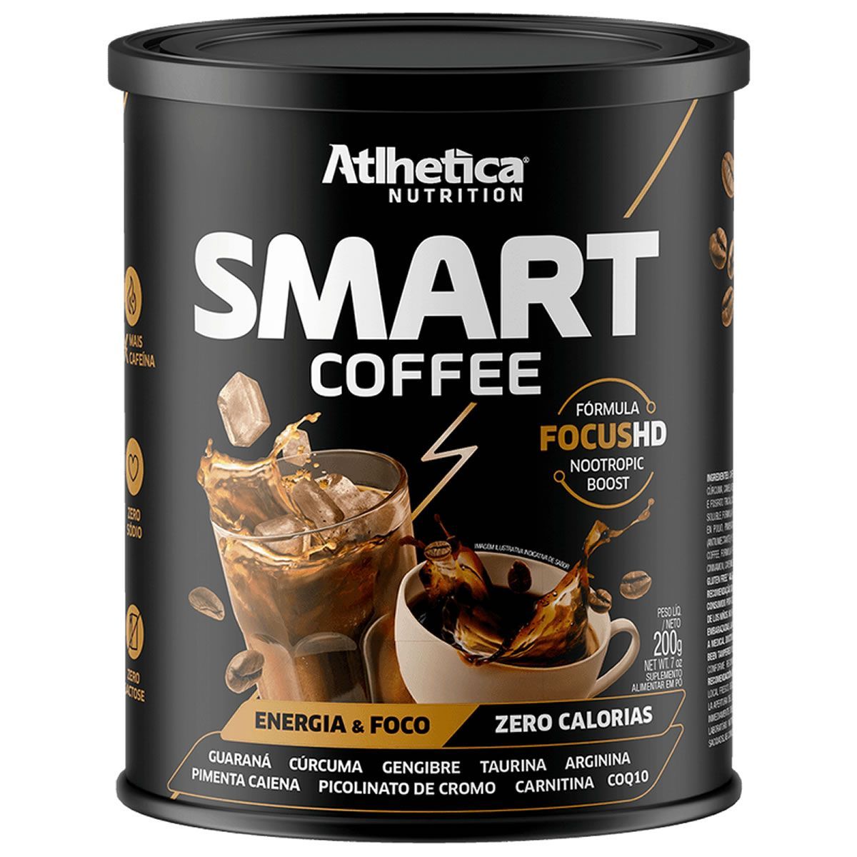 Smart Coffee - 200g Lata - Atlhetica Nutrition