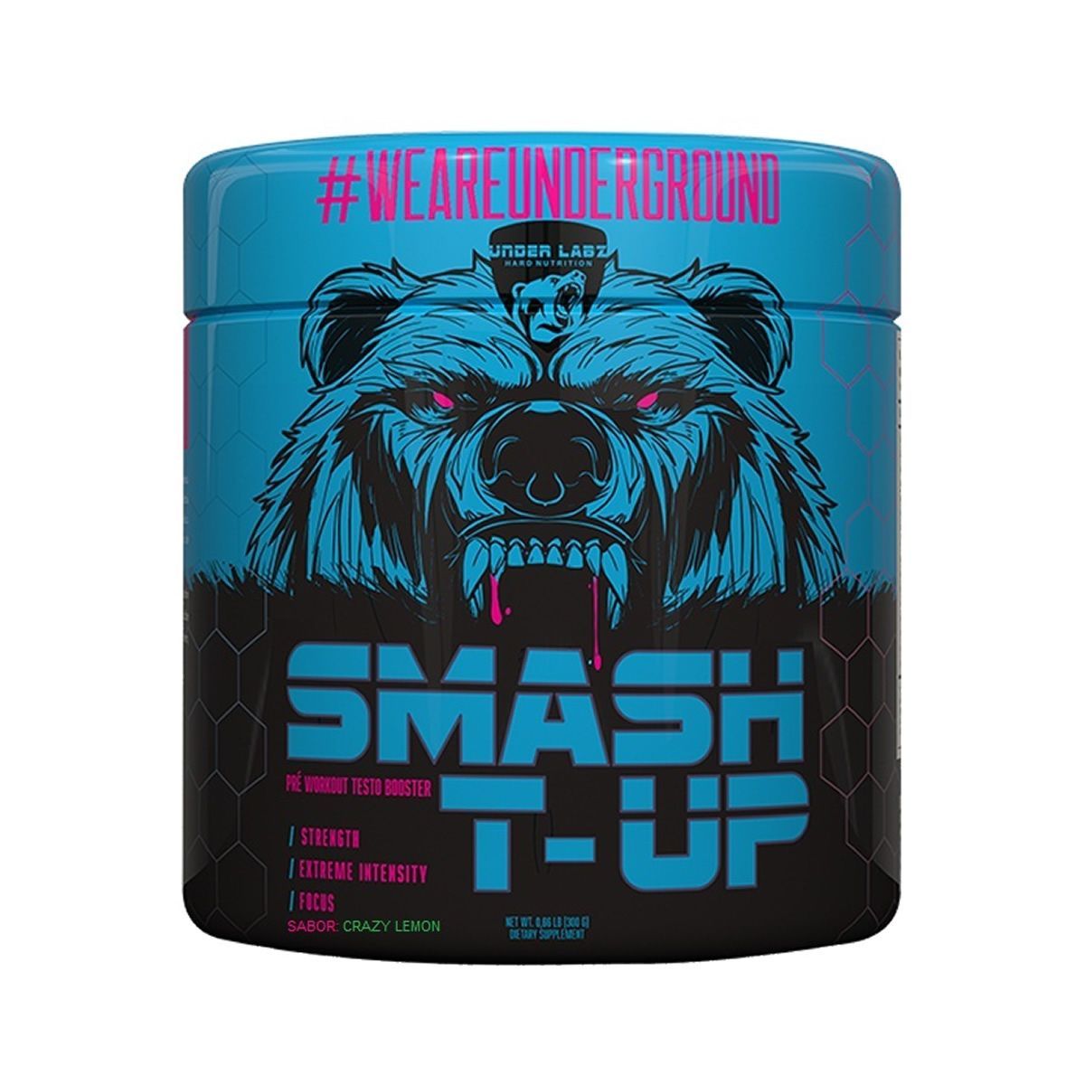 Smash T-Up - 300g Crazy Lemon - Under Labz*** Data Venc. 30/10/2024