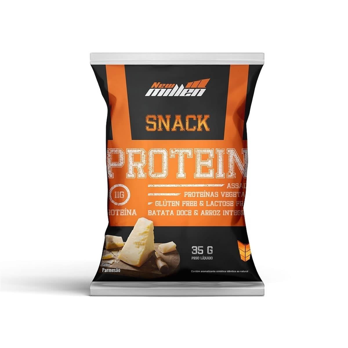 Snack Protein - 35g Parmes�o - New Millen