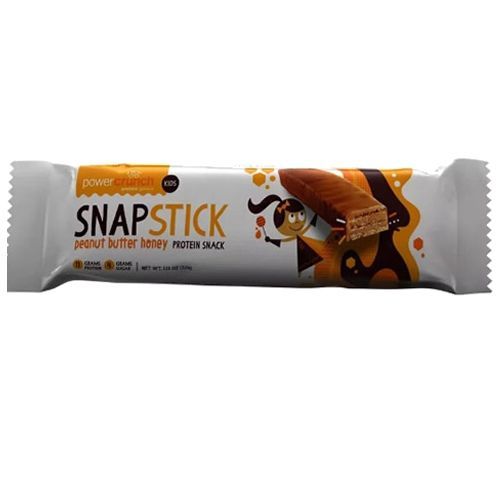 Snapstick Proteins Snack - 1 Unidade 32g Peanut Butter Honey - Power Crunch