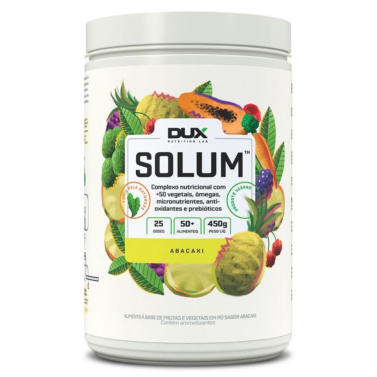 Solum - 450g Abacaxi - Dux Nutrition*** Data Venc. 22/12/2021