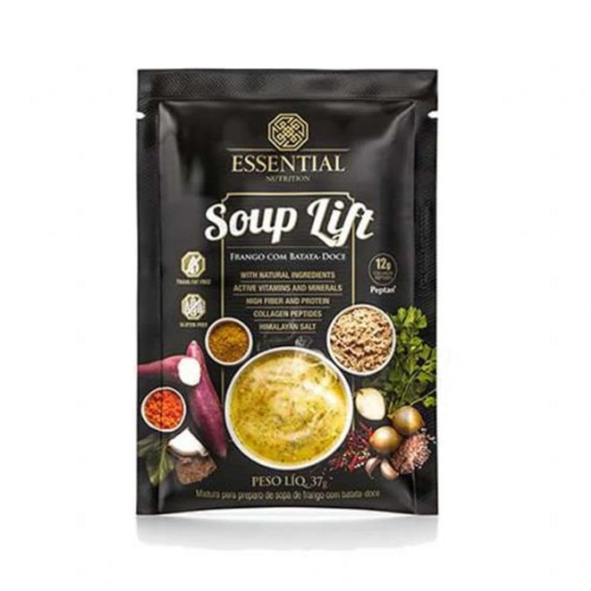 Soup Lift - 1 Sach�s 31g Frango com Batata Doce - Essential Nutrition
