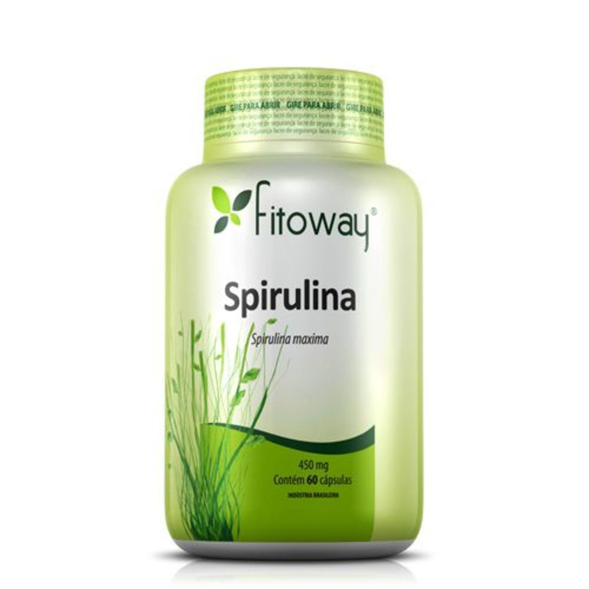 Spirulina 450Mg - 60 C�psulas - Fitoway