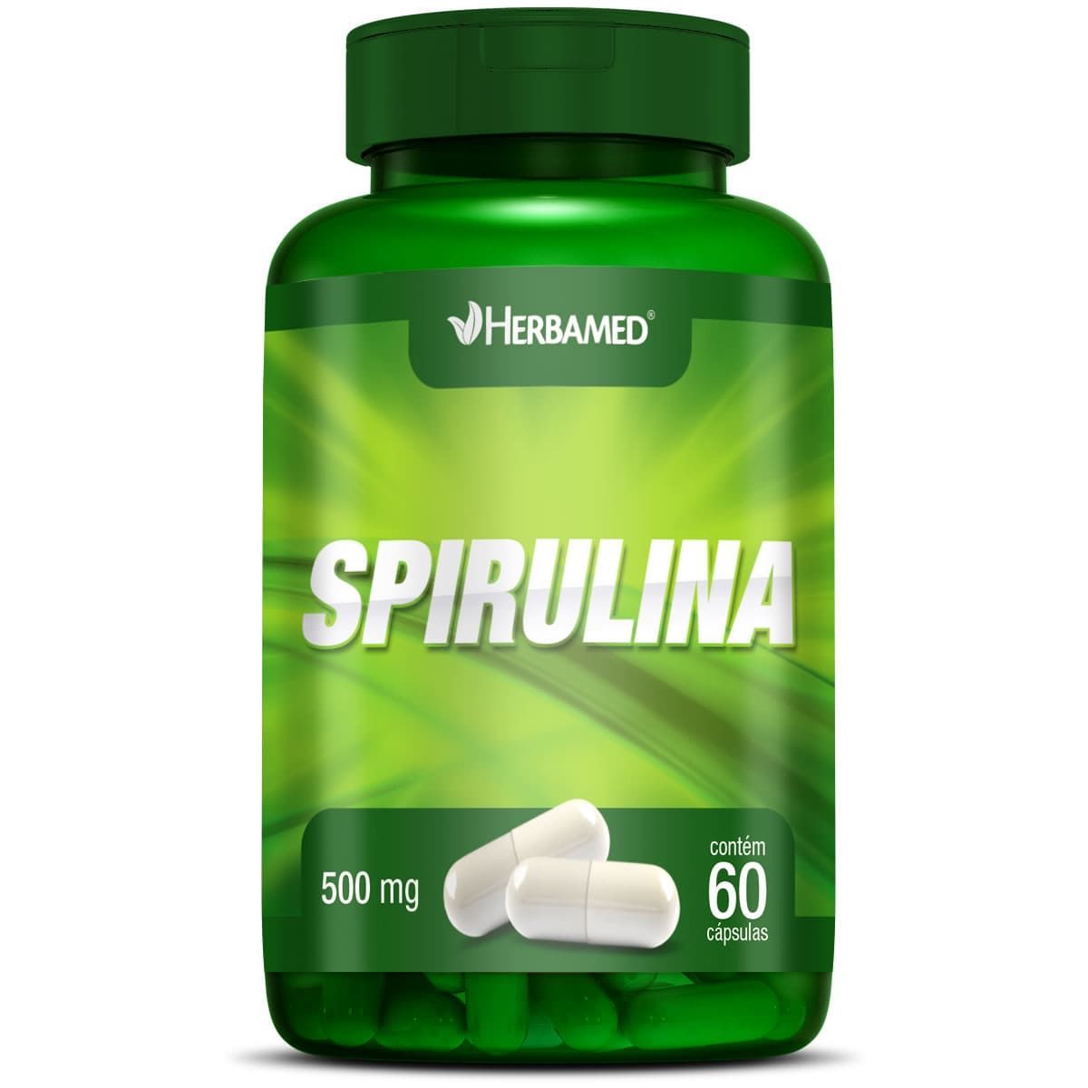 Spirulina - 60 C�psulas - Herbamed*** Data Venc. 30/10/2022