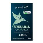 Kit 5X Spirulina Org�nica - 200 Tabletes - Puravida