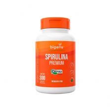 Spirulina Premium - 300 Tabletes - Bigens